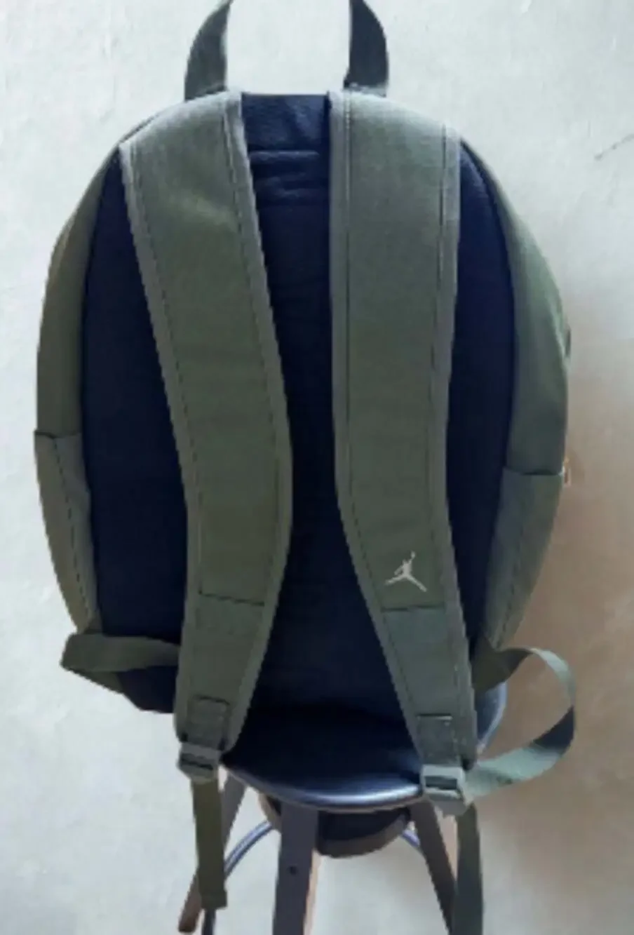 Jordan Unisex Olive Green Multi-Compartment Backpack
